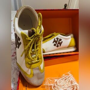 Tory Burch Women's Sneakers - Red and Orange